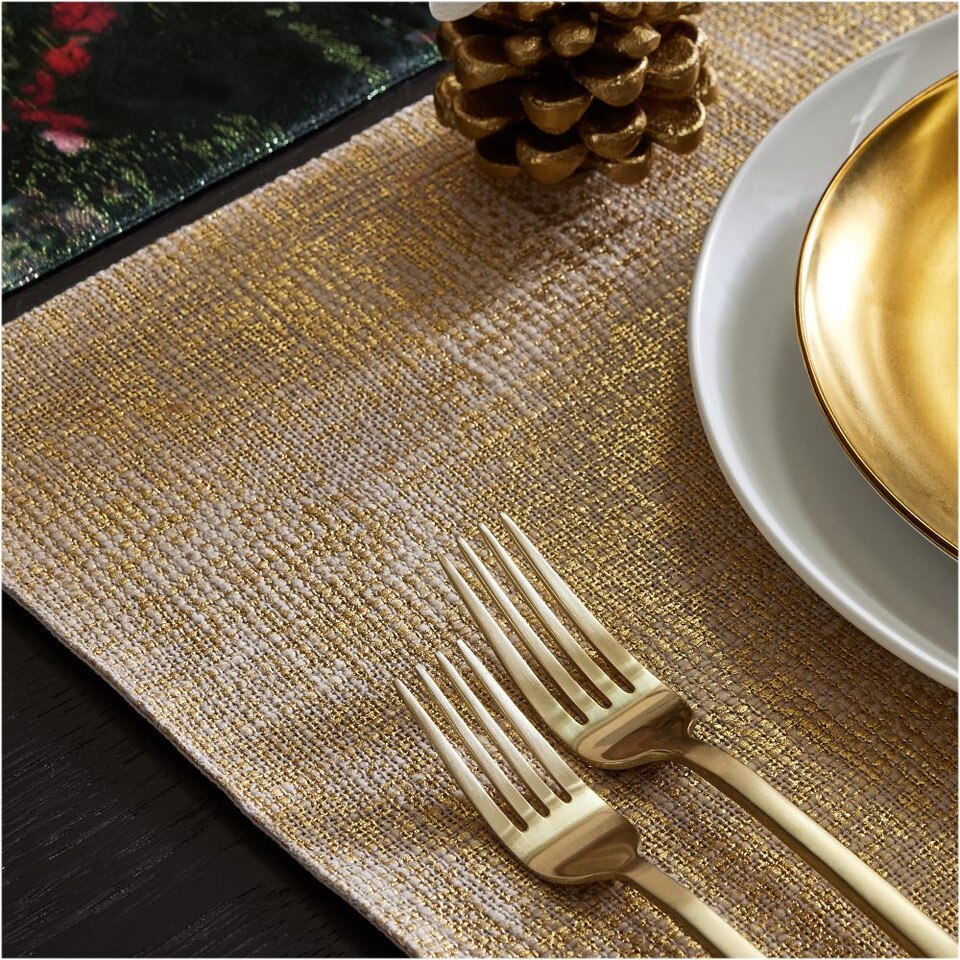 Metallic Foil Placemat Sets West Elm Australia